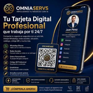 Tarjeta Digital Personalizable